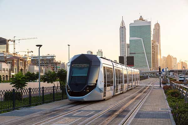 tramway dubaï